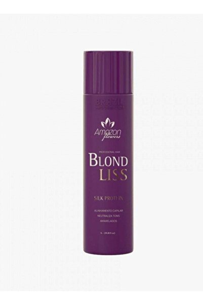 Amazon Flowers بروتين الشعر فلاور فاورز يلوند، غير مخصص للشعر المصبوغ أو المت...