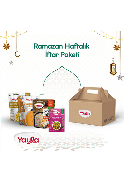 Yayla Yemek Hazır 30 Çeşit Ramazan Haftalık İftar Paketi