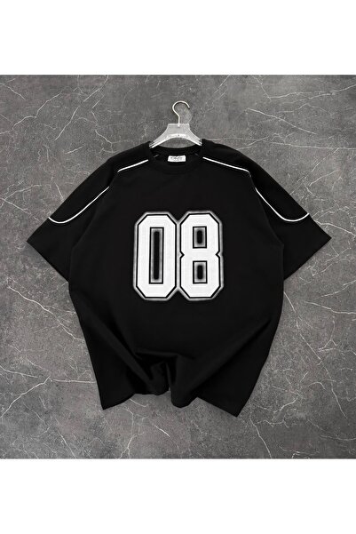 Butik تي شيرت أساسي مطبوع من روس