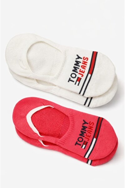 Tommy Hilfiger Tjw 2-Pack Invisible Comfort Towel Sole Cotton Pack Unisex Socks