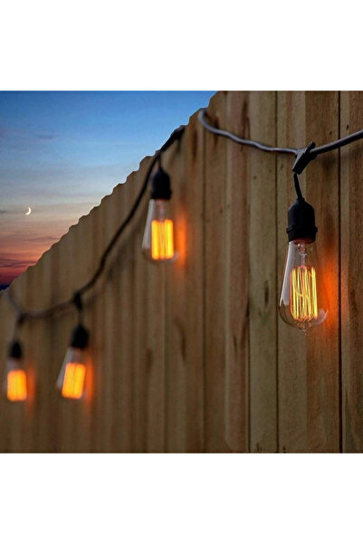 111111 Ready-made light string, 50 meters, 50 bulbs - including 9-watt bulbs