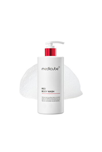 Medicube غسول الجسم ميديكوب ريد المكثّف لعلاج حبّ الشباب وتقشير البشرة بفعالي...