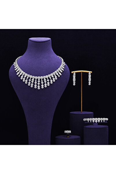 JEWELRY Bridal Sets New Fashion Dubai Set for Women Wedding Party Accessories...