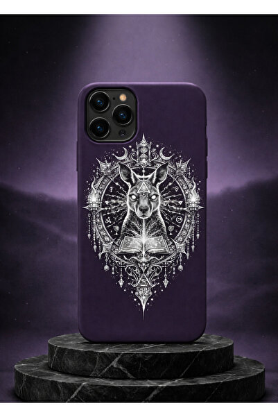 kılıfevreni حافظة آيفون 13 برو ميستيك أنيمال ثلاثية الأبعاد من السيليكون + وا...