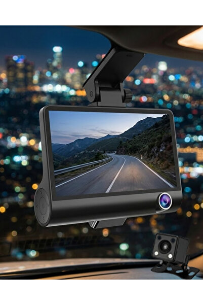 ELİZ BERRA MODA Dual Camera In-Car Camera Full Hd 1080P with Night Vision and...