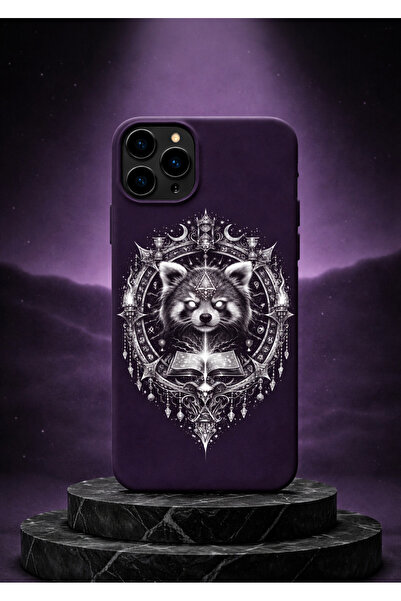 kılıfevreni حافظة آيفون 14 برو ميستيك أنيمال ثلاثية الأبعاد من السيليكون + وا...