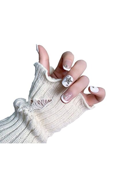 Bukela Handmade 100% Press-On Soft Gel Reusable Acrylic False Nails (Art Deco...