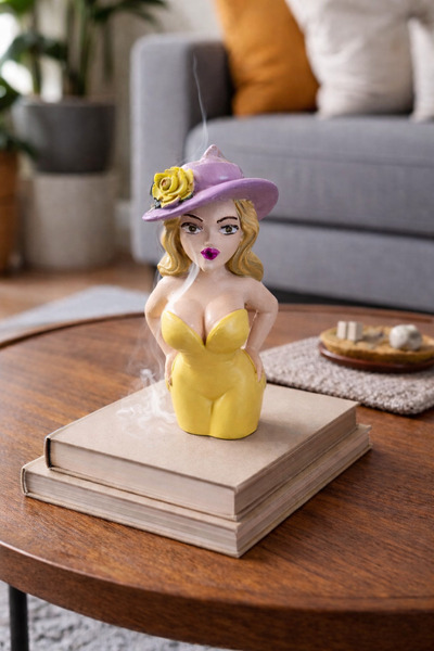 ps_studio.handmade El Yapımı Geri Akışlı Tütsülük -Tütsü Hediyeli