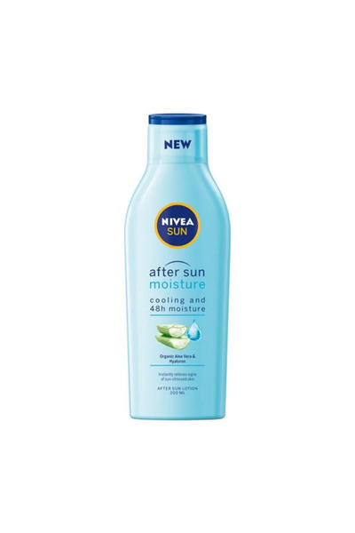 NIVEA Sun After Sun Moisture With Aloe Vera And Hyaluron For Cooling And 48H ...