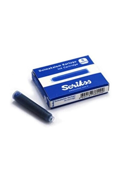 Scrikss Mavi Dolma Kalem Kartuşu /