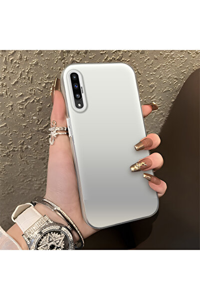 Hontinga حافظة هاتف سامسونج جالاكسي A50 متوافقة مع حافة السيليكون الصلبة والم...