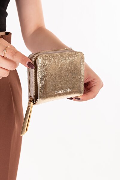 Gondol Hmx Polo Günlük Kullanışlı Günlük Cüzdan hmx.116 Gold