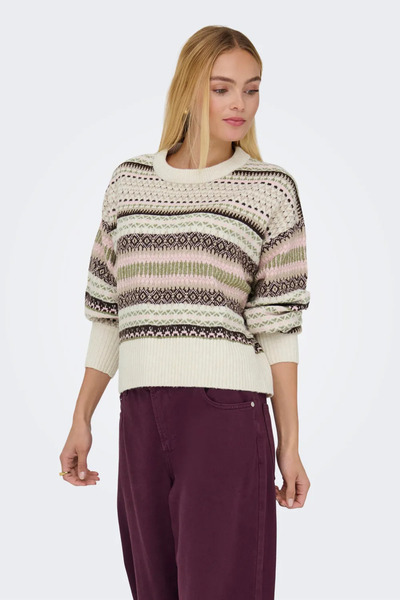 ONLY Women's Light Stone Sweater 15285832