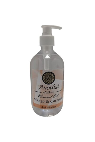 Anothai Ulei mineral de mango și cocos 500 ml – Hidratant, pentru masaj și ar...