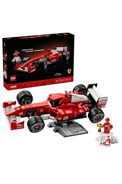 LEGO Комплект икони (Creator Expert) - Ferrari F2004 и Михаел Шумахер (11375)