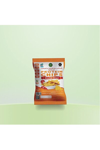 Dr. Eid High-fiber, high-protein chips – medium spicy – ​​a healthy, low-carb...