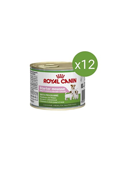 Royal Canin Starter Mousse Mother Babydog Yavru Köpek Konservesi 195 Gr x 12