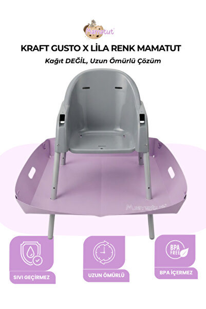 Mamatut KRAFTGastroX LİLA MODEL UYUMLU | Uzun Ömürlü, Su Geçirmez | Sandalye ...