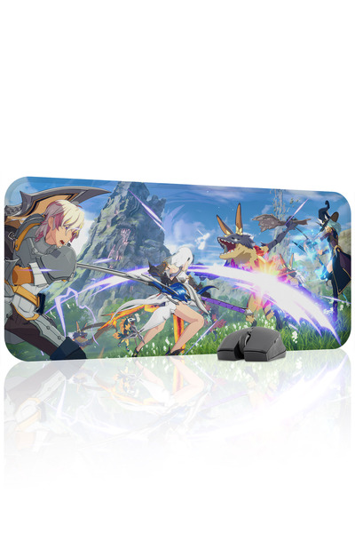 mousepad bastir Mousepad de gaming din cauciuc cusut Blue Protocol Star Reson...