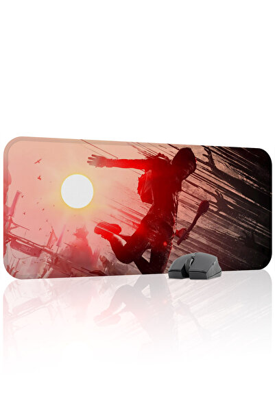 mousepad bastir لوحة ماوس الألعاب المطاطية المخيطة Dying Light مانع للانزلاق ...