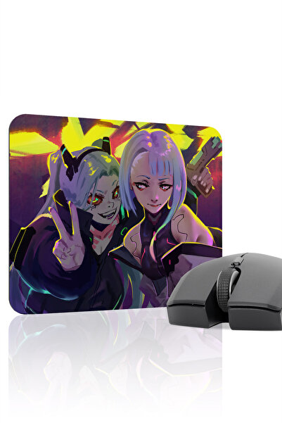mousepad bastir Cyberpunk Edge مفرش طاولة طويل s مانع للانزلاق لوحة ماوس مطاط...