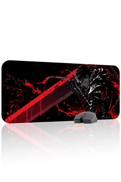 mousepad bastir Berserk Αντιολισθητικό Ραμμένο λαστιχένιο mousepad για παιχνί...