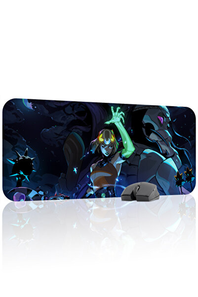 mousepad bastir لوحة ماوس الألعاب المطاطية Hades 2 مانع للانزلاق Stitched Rub...