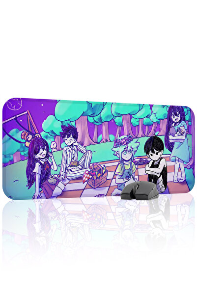 mousepad bastir لوحة ماوس ألعاب مطاطية مخيطة من أوموري مانع للانزلاق V2 - 70x...