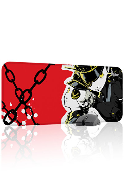 mousepad bastir لوحة ماوس للألعاب من المطاط المخيط من بيرسونا مانع للانزلاق V...