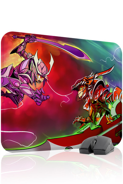 mousepad bastir لوحة ماوس الألعاب المطاطية المخيطة من تيراريا مانع للانزلاق V...