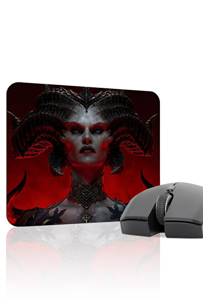 mousepad bastir Diablo Protivklizno prošiveni gumeni gaming podloga za miša V...
