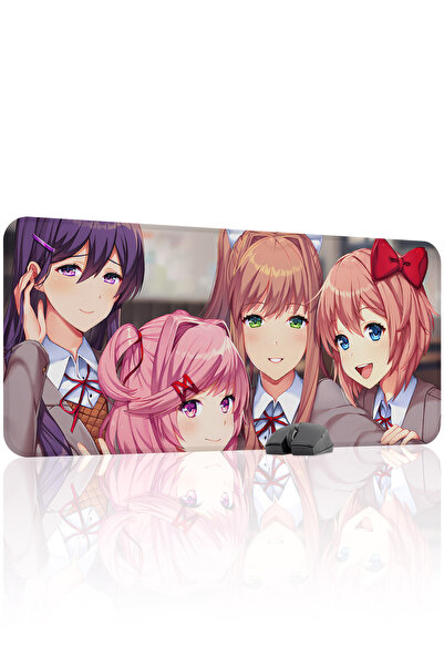 mousepad bastir لوحة ماوس الألعاب المطاطية DDLC مانع للانزلاق V4 - 90x40 XXL ...