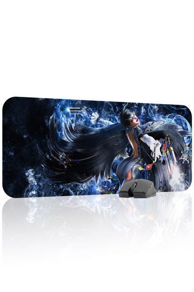 mousepad bastir لوحة ماوس للألعاب من Bayonetta مانع للانزلاق مصنوعة من المطاط...