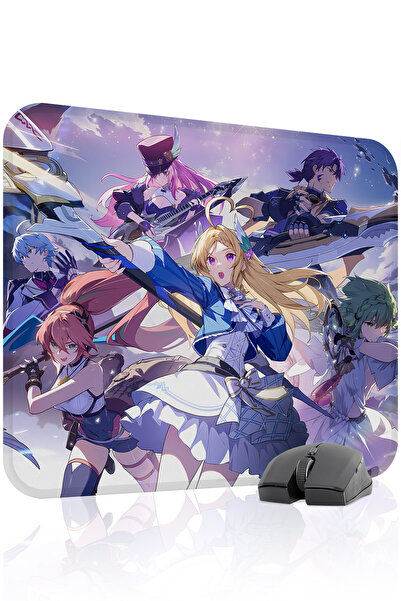 mousepad bastir Μπλε Πρωτόκολλο Σταρ Ρεζόνς Ραμμένο Λαστιχένιο Ποντικομαξιλαρ...