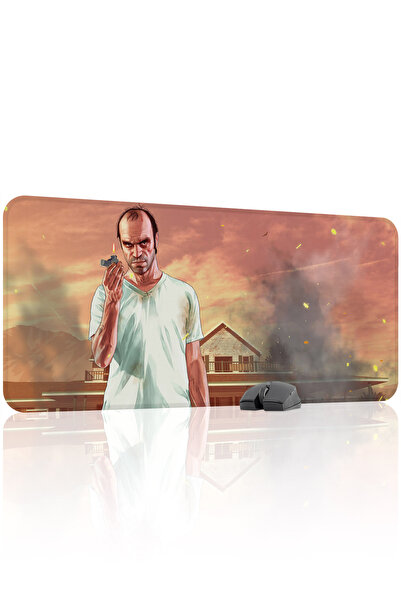 mousepad bastir GTA 5 Αντιολισθητικό Ραμμένο λαστιχένιο mousepad gaming V3 - ...