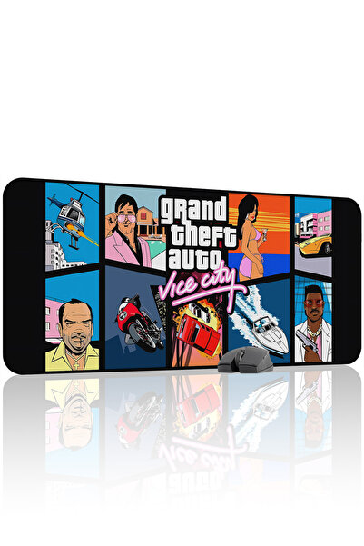 mousepad bastir GTA Vice City antialunecare Mousepad de gaming din cauciuc cu...