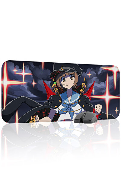 mousepad bastir لوحة ماوس ألعاب مطاطية مخيطة من Kill la Kill مانع للانزلاق V4...