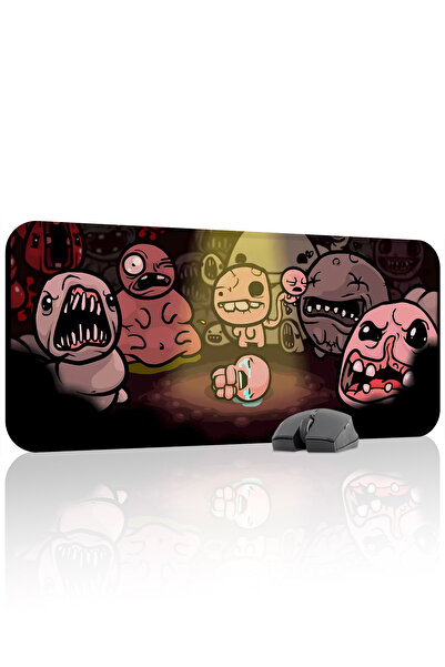 mousepad bastir Binding of Isacc Αντιολισθητικό Ραμμένο Λαστιχένιο Mousepad V...