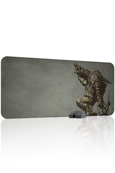 mousepad bastir لوحة ماوس للألعاب من Bioshock مانع للانزلاق مصنوعة من المطاط ...