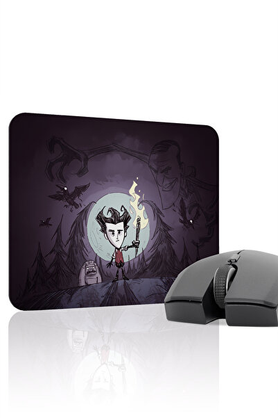 mousepad bastir لوحة ماوس الألعاب المطاطية المخيطة V4 من Don't Starve مانع لل...