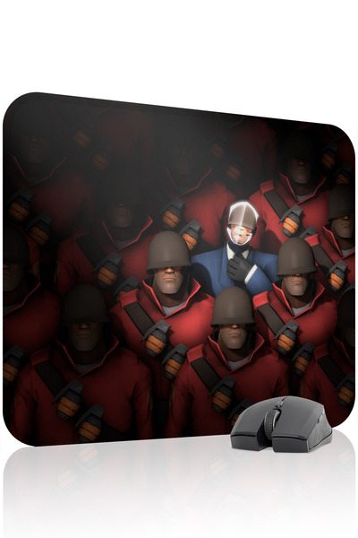 mousepad bastir لوحة ماوس الألعاب المطاطية المخيطة من تيم فورترس مانع للانزلا...