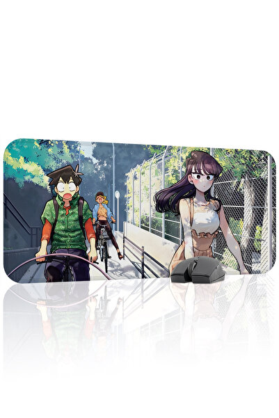 mousepad bastir Komi Can't Communicate Mousepad de gaming din cauciuc cusut V...