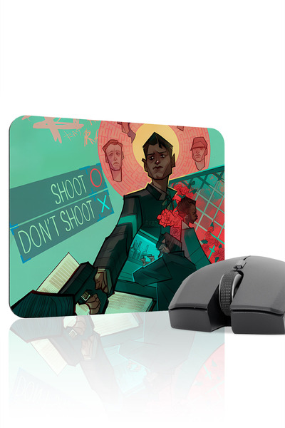 mousepad bastir لوحة ماوس للألعاب من ديترويت بيكوم هومان مانع للانزلاق مصنوعة...