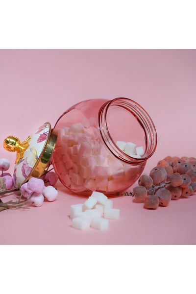 Miss Betty Rose Deluxe Enamel Covered Glass Jar 1.5 L