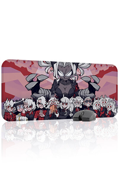 mousepad bastir لوحة ماوس للألعاب من Helltaker مانع للانزلاق مصنوعة من المطاط...