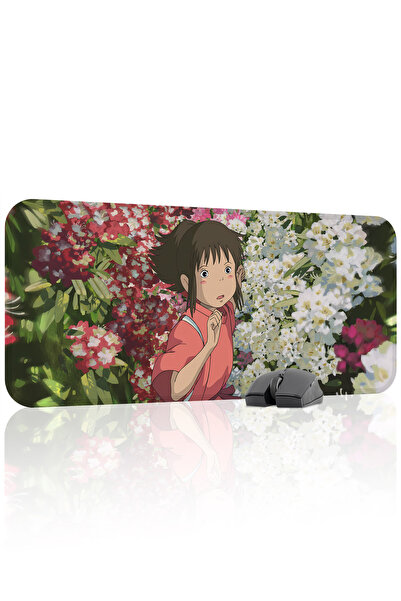 mousepad bastir لوحة ماوس الألعاب المطاطية المخيطة من نوع Spirited Away مانع ...