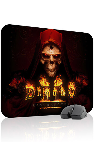 mousepad bastir Diablo Protivklizno prošiveni gumeni gaming podloga za miša V...