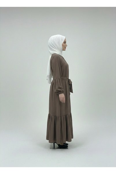 ESLEMNUR Casual Pilgrim and Umrehelic Belted Ferace