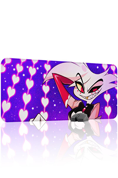 mousepad bastir لوحة ماوس الألعاب Hazbin Hotel مانع للانزلاق Dikişli Rubber G...