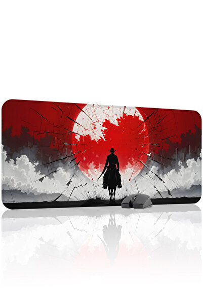 mousepad bastir Red Dead Redemption 2 Ραμμένο Λαστιχένιο Mousepad Gaming V5 -...